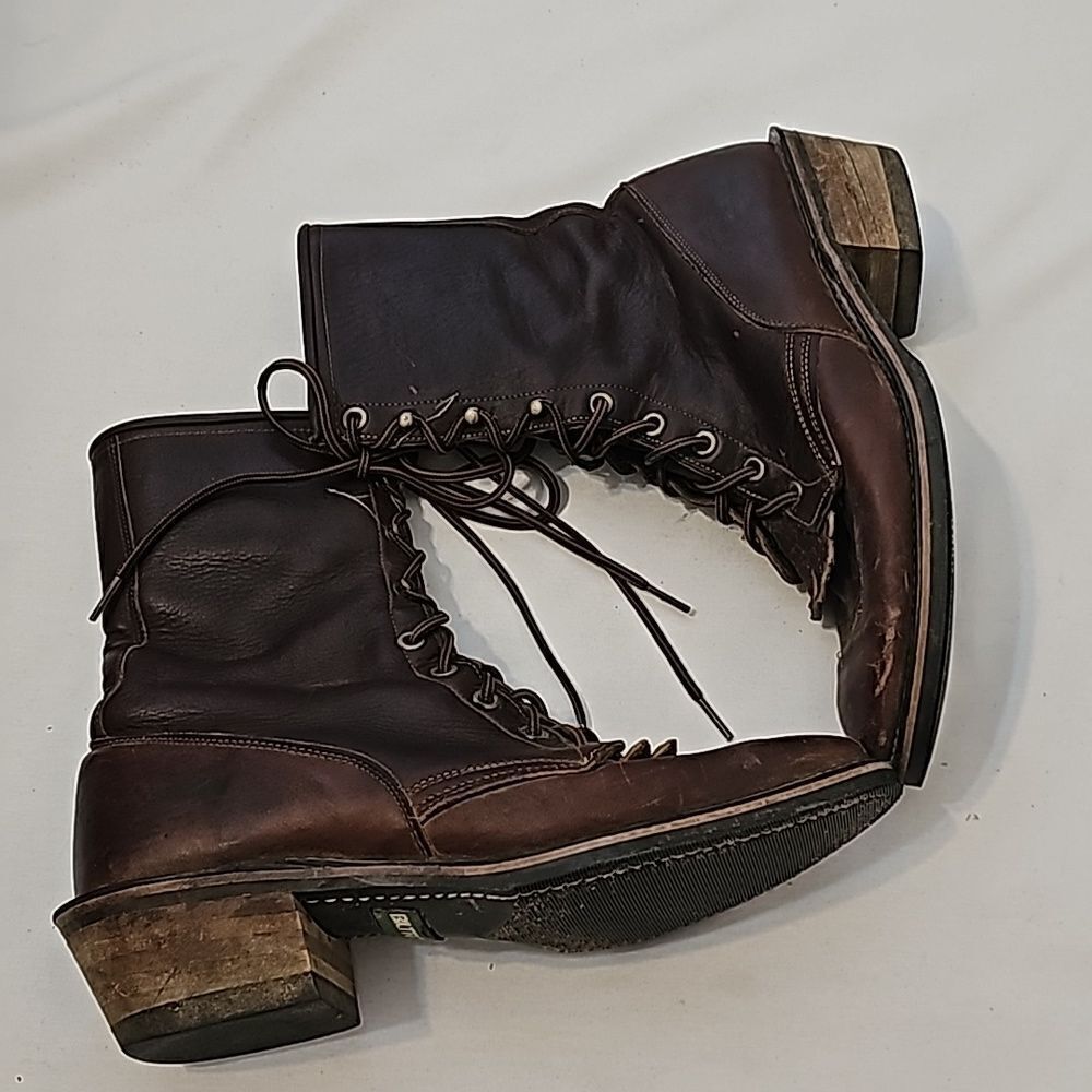 Vintage Leather Biltrite Leather Boots 9‎